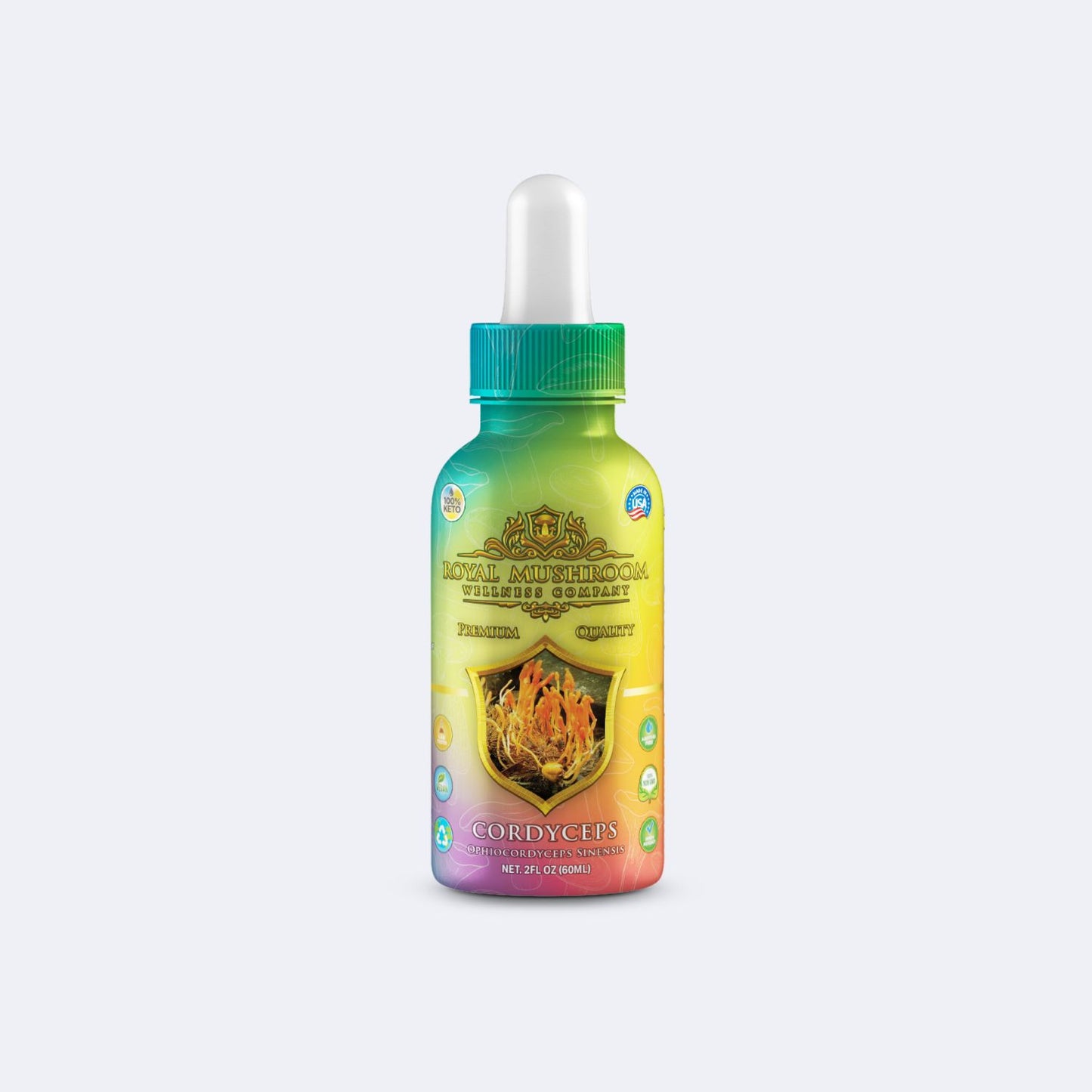 Cordyceps Mushroom Oil Tincture 60ml Royal-Mushroom