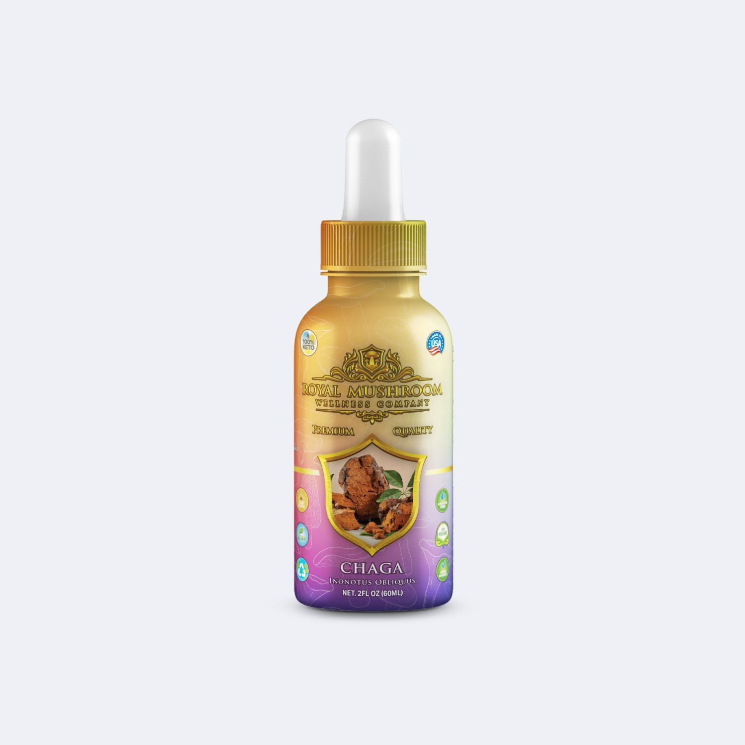 Chaga Mushroom Oil Tincture 60ml Royal-Mushroom