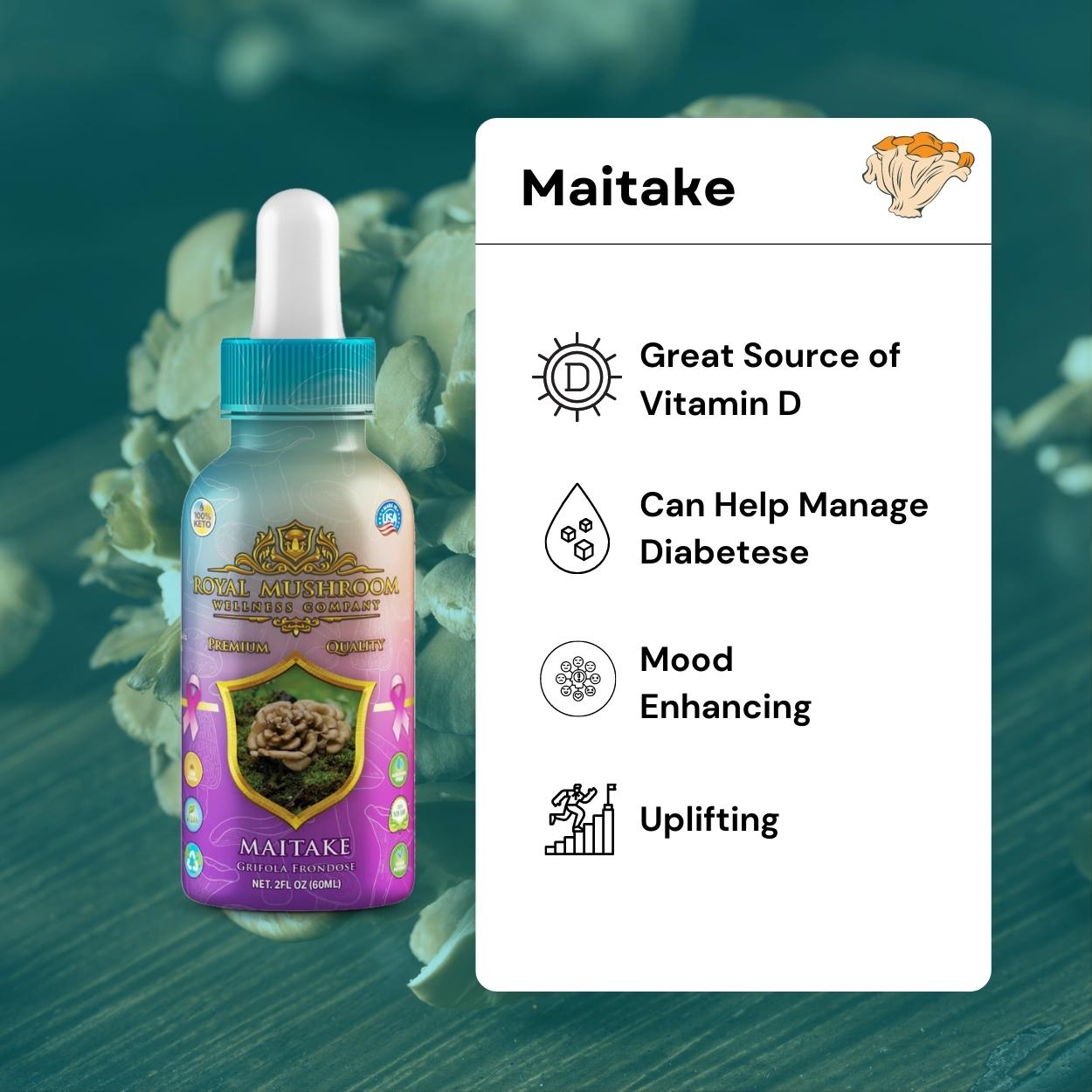 Maitake Mushroom Oil Tincture 60ml Royal-Mushroom