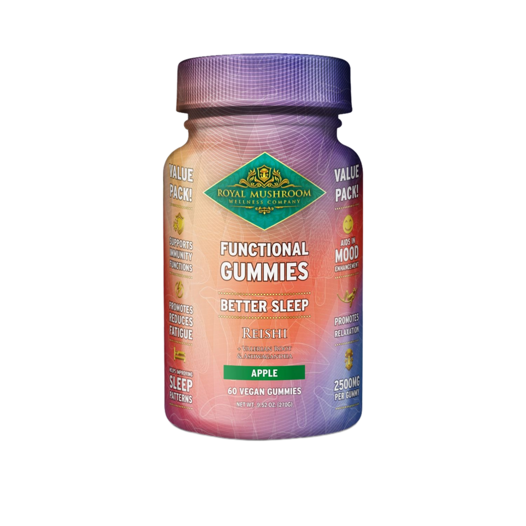 Better Sleep Reishi Gummies Apple Flavor 60 ct