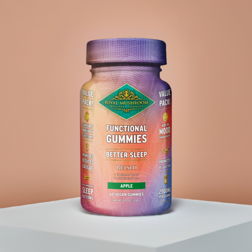 Better Sleep Reishi Gummies Apple Flavor 60 ct