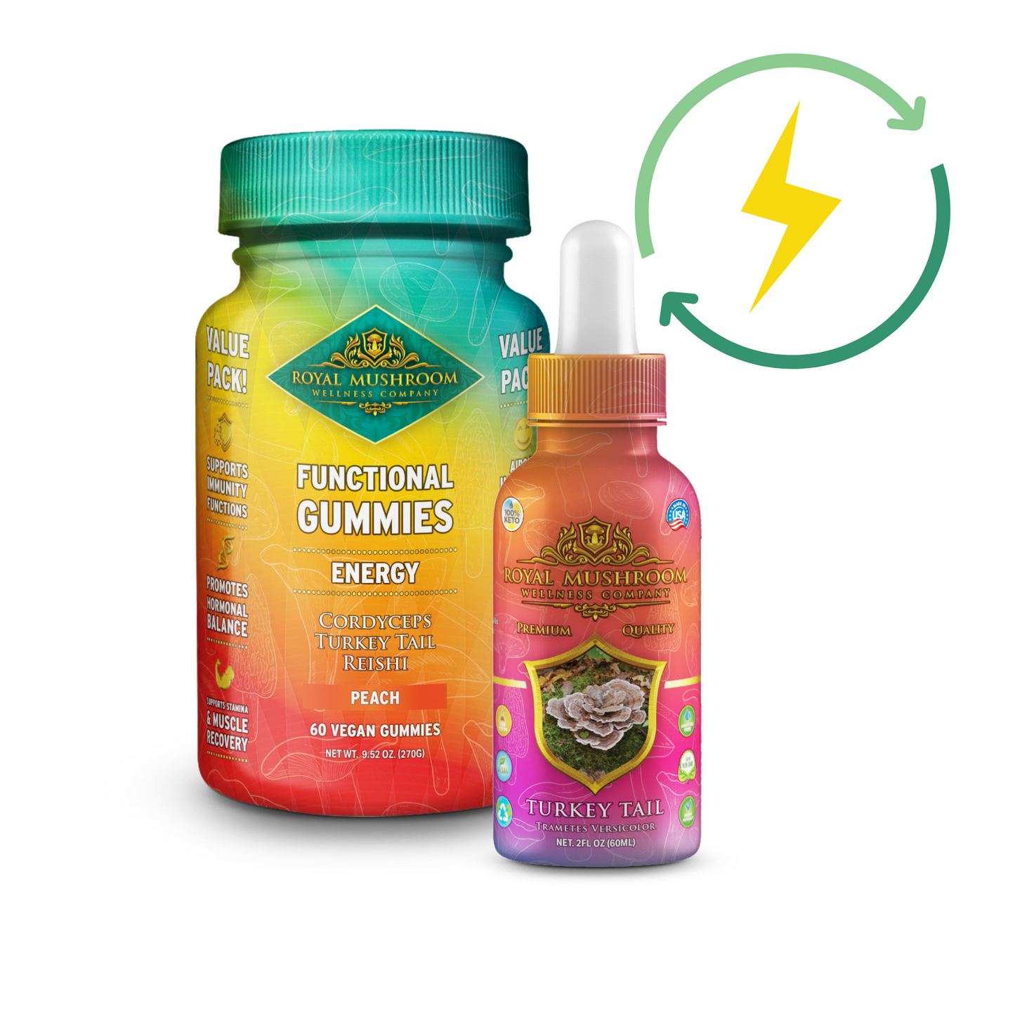 Ultimate Energy Boost Bundle Royal-Mushroom