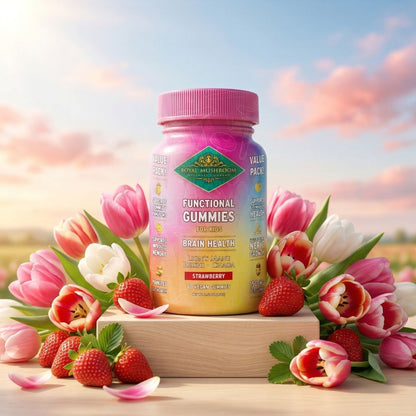 Lion's Mane Kids Gummies: The Ultimate Brain Health & Focus Boost 60ct