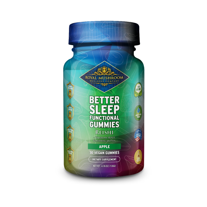 Better Sleep Reishi Gummies Apple Flavor 30 Ct