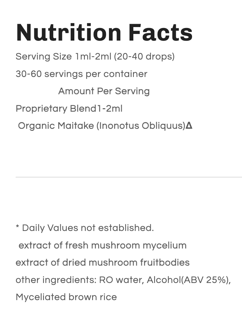 maitake mushroom nutrition facts