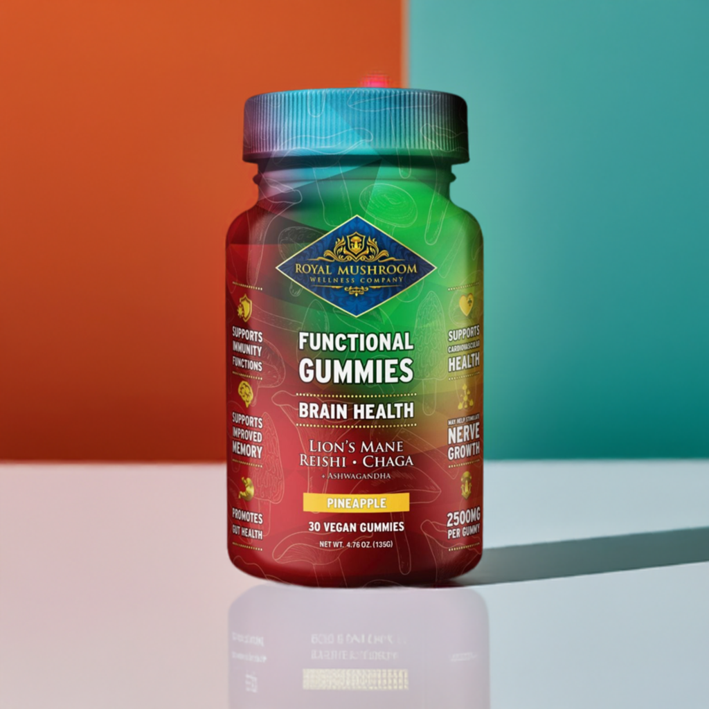 NeuroBloom Cognitive Clarity Tonic – Lion’s Mane & L-Theanine