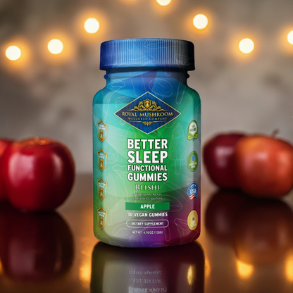 Better Sleep Reishi Gummies Apple Flavor 30 Ct