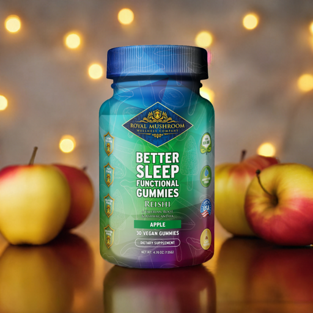 Better Sleep Reishi Gummies Apple Flavor 30 Ct